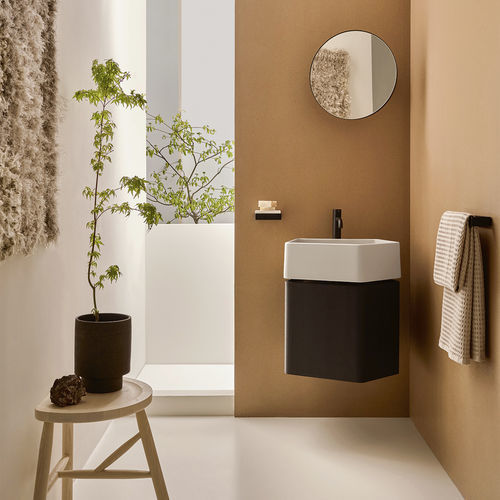 Mueble de lavabo de pared Kanto 370 - Cielo