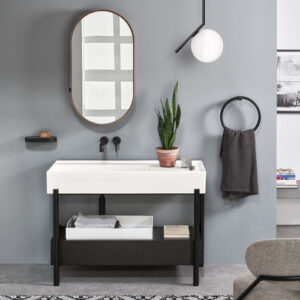 Mueble de lavabo de pie Plinio - Cielo