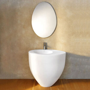 Lavabo con base LE GIARE - TALCO - Cielo