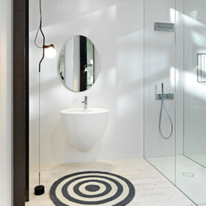 Lavabo suspendido LE GIARE - TALCO - Cielo