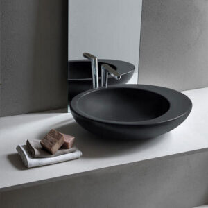 Lavabo sobre mueble LE GIARE - BASALTO - Cielo