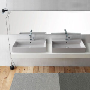 Lavabo suspendido SMILE POMICE - Cielo