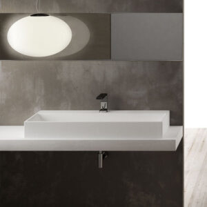 Lavabo sobre mueble SMILE - TALCO - Cielo