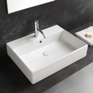 Lavabo suspendido SMILE - GLOSSY WHITE - Cielo
