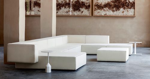 Mesita auxiliar contemporánea BURIN MINI - Viccarbe - Imagen 3