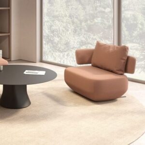 Sillón contemporáneo LEVITT - Viccarbe