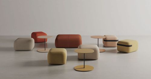 Mesita auxiliar contemporánea SERRA - Viccarbe - Imagen 3