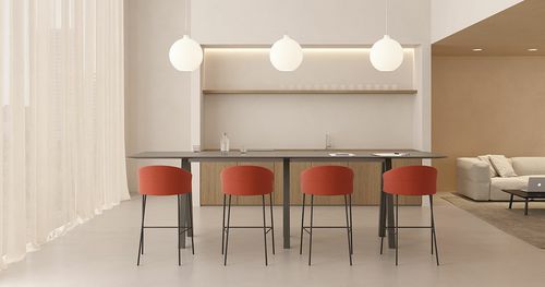 Silla de bar contemporánea COPA - Viccarbe - Imagen 3