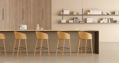 Silla de bar contemporánea COPA - Viccarbe - Imagen 4