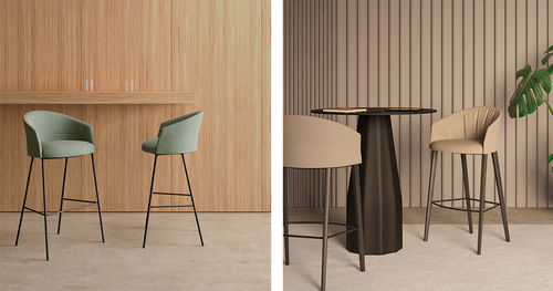 Silla de bar contemporánea COPA - Viccarbe - Imagen 2