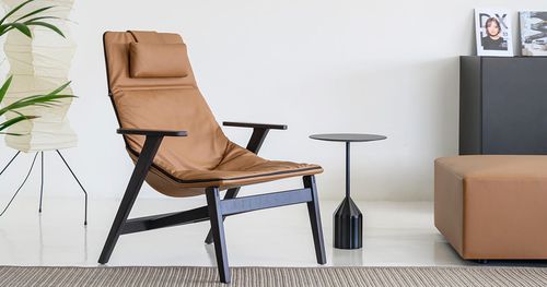 Sillón bajo contemporáneo ACE - Viccarbe - Imagen 2