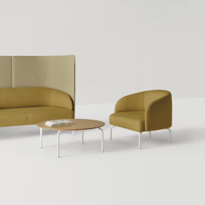 Mesita auxiliar contemporánea KERN - Inclass