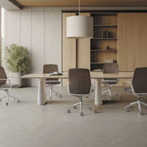 Silla de trabajo de cuero EXA - Inclass