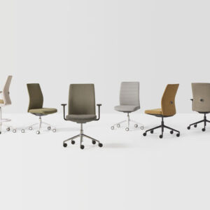 Silla de trabajo de cuero ESITT - Inclass