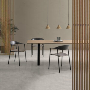 Silla de visita contemporánea ARUM - Inclass