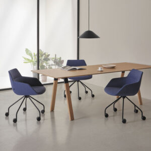 Silla de visita contemporánea DUNAS XS - Inclass