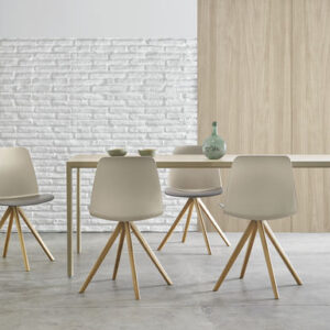 Silla de visita contemporánea UNNIA - Inclass