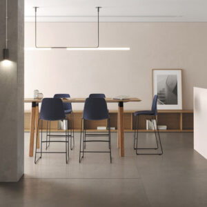 Silla de bar contemporánea UNNIA TAPIZ - Inclass