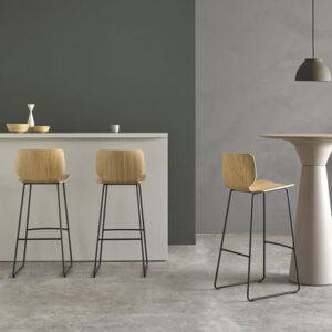 Silla de bar contemporánea NIM - Inclass