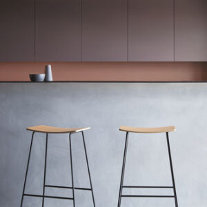 Taburete de bar contemporáneo TAO - Inclass