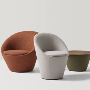 Sillón de diseño orgánico WABAO - Inclass