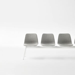 Hilera de sillas de cuero VARYA TAPIZ - Inclass