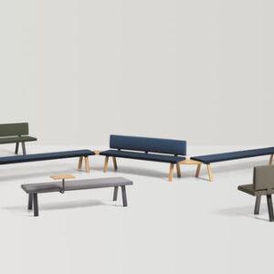 Banco contemporáneo PLANIA - Inclass