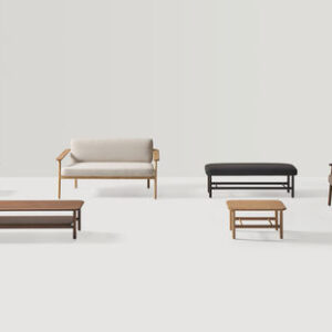 Banco contemporáneo WUDI - Inclass