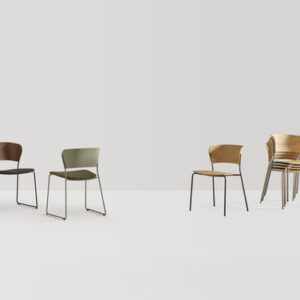 Silla de visita contemporánea ARC - Inclass