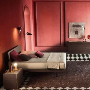 Cama "Velvet Earth" (Cabecero Acolchado) - Pianca