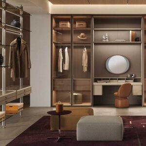 Vestidor "Modular Elegance" (Integración y Diseño) - Poltrona Frau