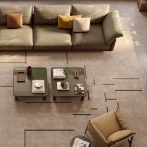 Conjunto de Salón "Minimal Harmony" (Diseño Contemporáneo) - Poltrona Frau
