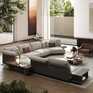 Sofá Modular "Versatile Comfort" (Configuración en L) - Poltrona Frau
