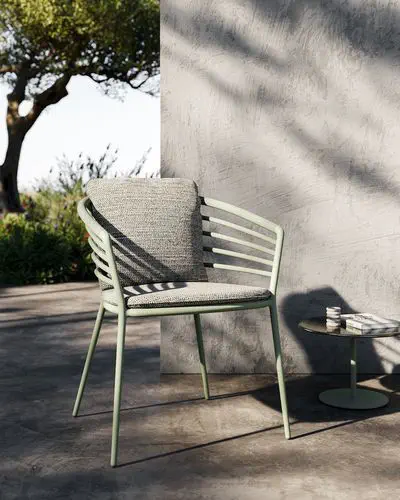 Silla de Comedor Apilable (Estructura Oscura) - Royal Botania