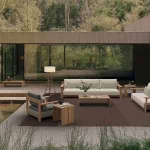 Sofá Lounge de Teca (Diseño Modular) - SKDL Studio