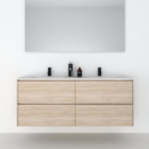Mueble de lavabo doble Box 160 INT M 4C - Codis