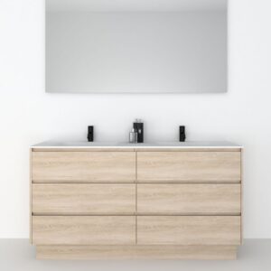 Mueble de lavabo doble Box 160 SUELO M 6C - Codis