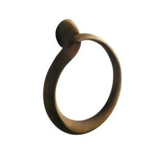 Toallero de anillo de madera - Galassia Italia