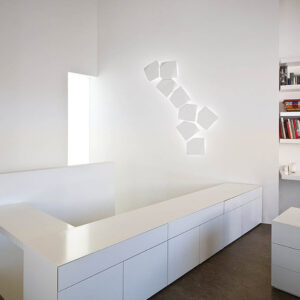 Aplique contemporáneo Origami - Vibia
