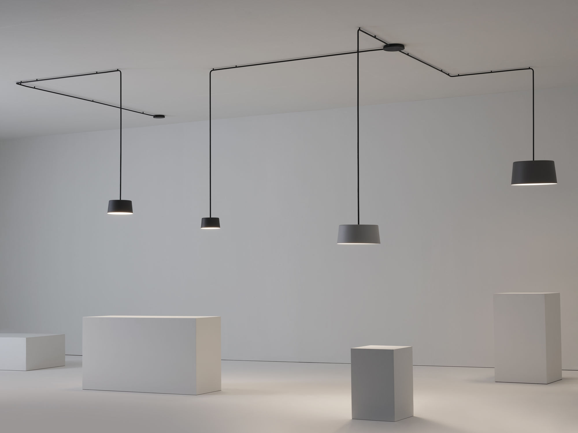 Lámpara suspendida Tube - Vibia - Imagen 2