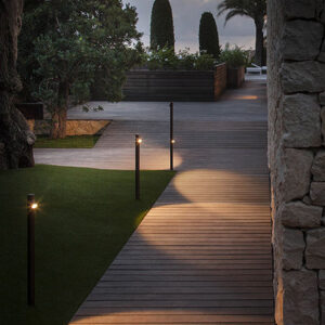 Bolardo de iluminación de jardín Bamboo - Vibia