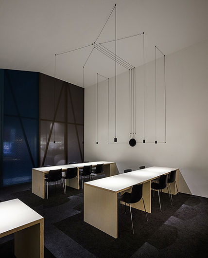 Lámpara suspendida Wireflow Free-form - Vibia - Imagen 5