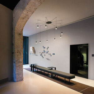 Lámpara suspendida Wireflow Free-form - Vibia