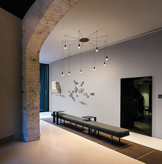Lámpara suspendida Wireflow Free-form - Vibia