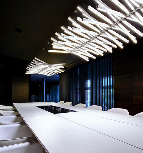 Lámpara suspendida Rhythm Horizontal - Vibia - Imagen 4