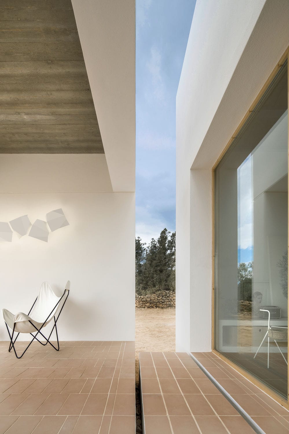 Aplique contemporáneo Origami de exterior - Vibia - Imagen 3