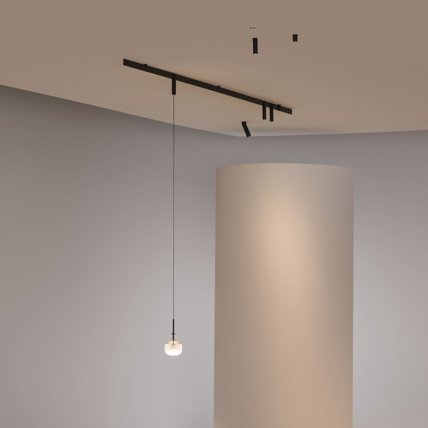 Plafón contemporáneo Bind - Vibia