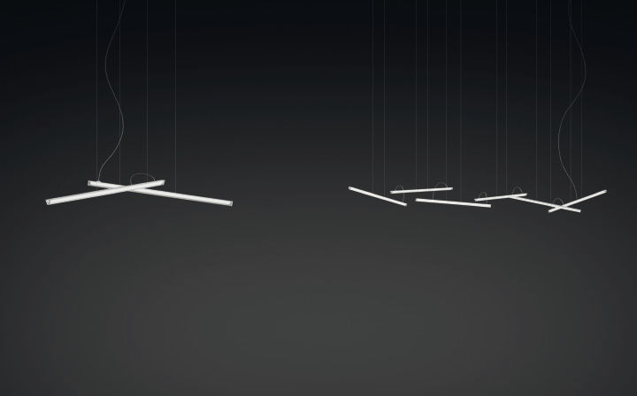 Lámpara suspendida Halo Lineal - Vibia - Imagen 2