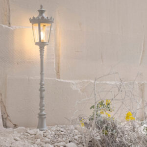 Bolardo de iluminación urbano Louvre - Roger Pradier