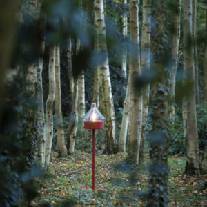 Bolardo de iluminación urbano La Hutte - Roger Pradier